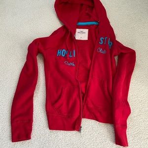 Hollister girls sweatshirt full zip